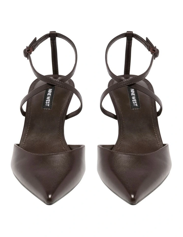 Idorna Pump in Dark Brown image 3