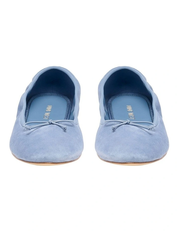 Alimur Ballet Flat in Blue image 3