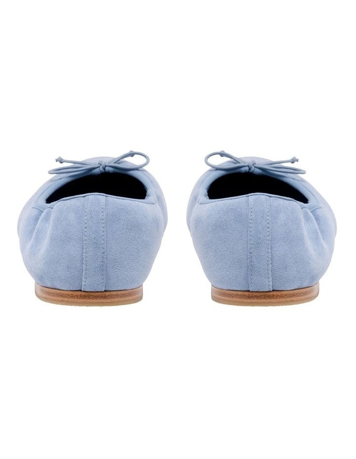 Alimur Ballet Flat in Blue image 4