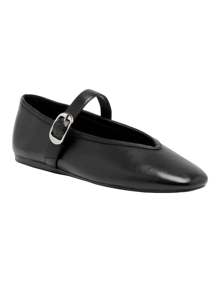 Vancee Ballet Flat in Black image 2