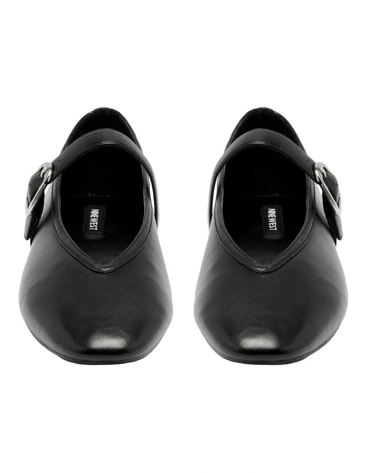 Vancee Ballet Flat in Black image 3