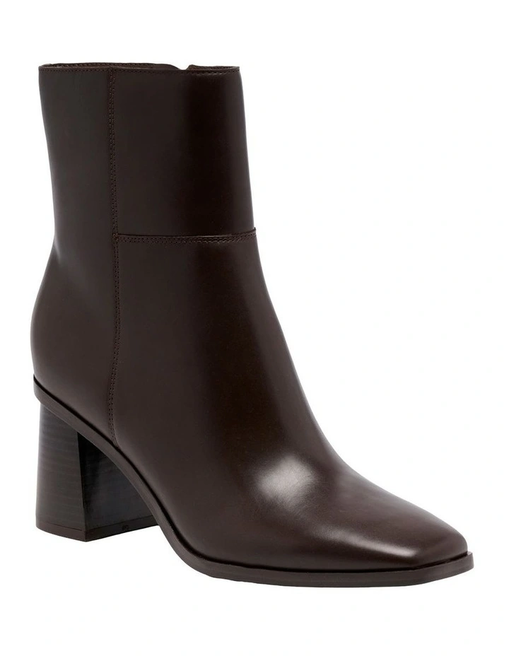 Dover Ankle Boots in Dark Brown image 2