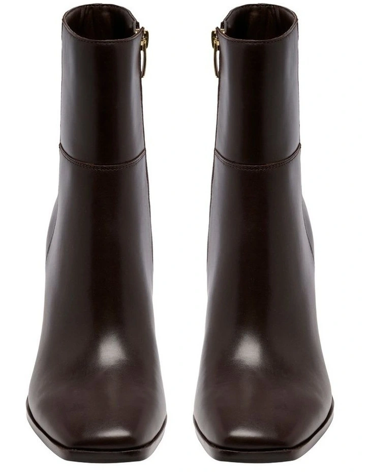 Dover Ankle Boots in Dark Brown image 3