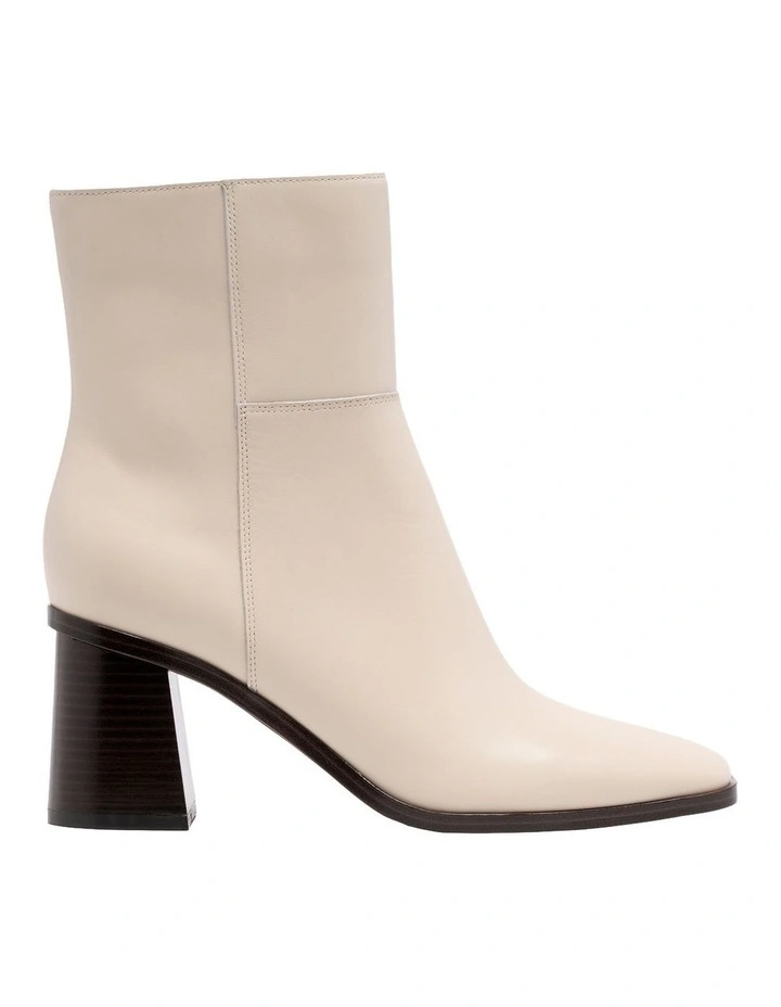 Dover Ankle Boots in Ivory image 1