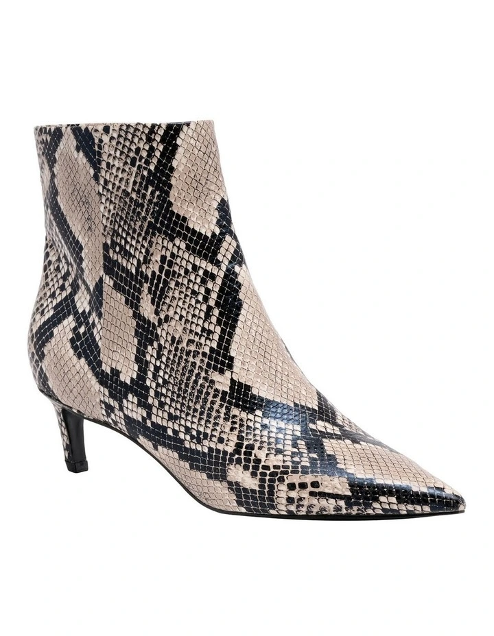 Brite Ankle Boot in Snake image 2