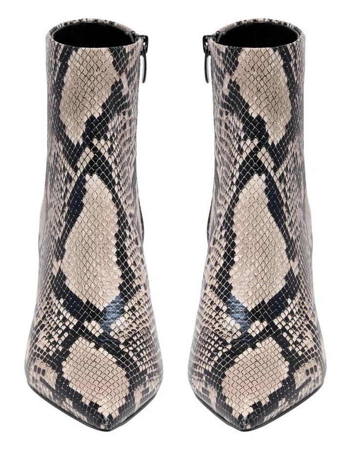 Brite Ankle Boot in Snake image 3