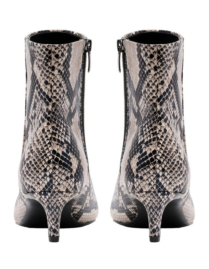 Brite Ankle Boot in Snake image 4