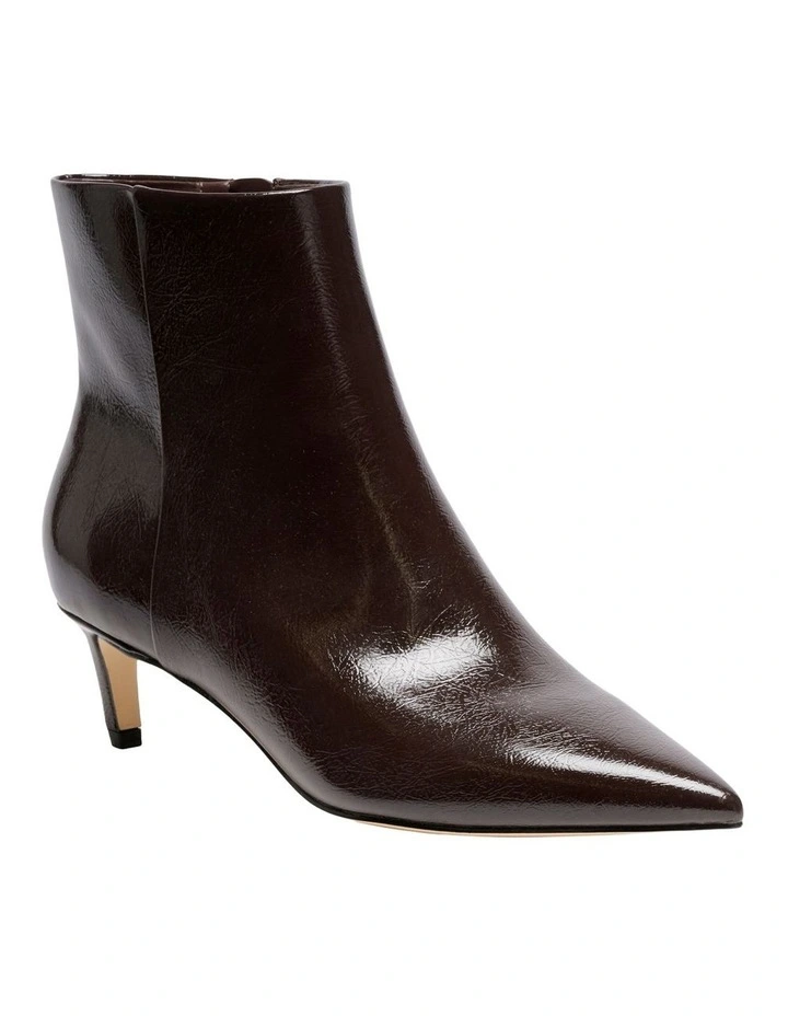 Brite Ankle Boot in Brown image 2
