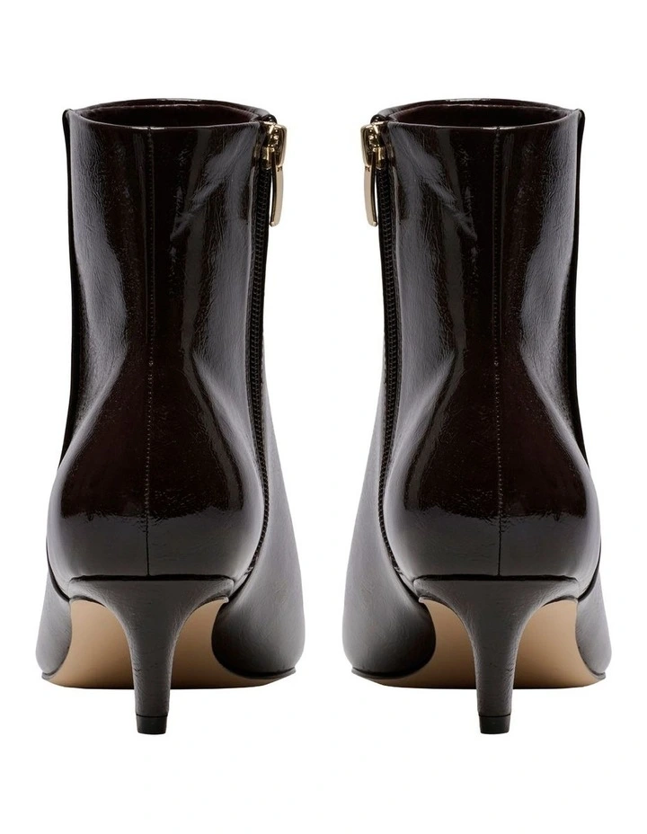 Brite Ankle Boot in Brown image 4