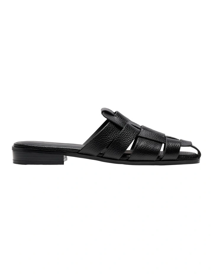 Lotti Slip-On Flat in Black image 1
