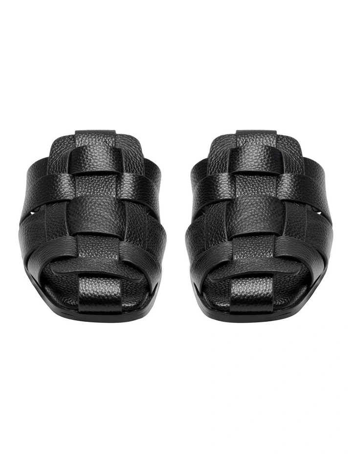 Lotti Slip-On Flat in Black image 3