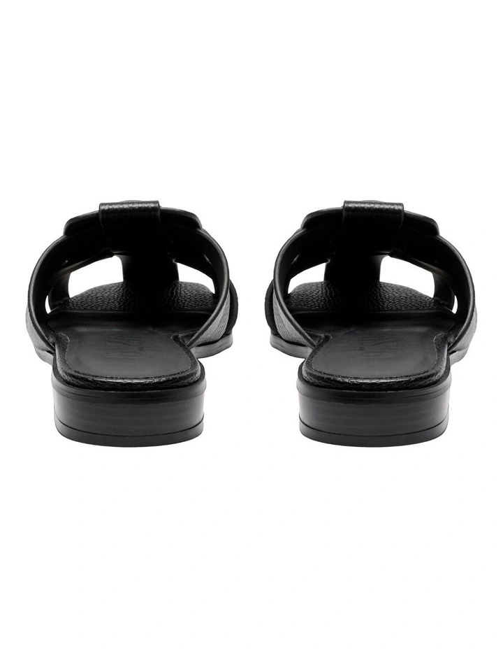 Lotti Slip-On Flat in Black image 4