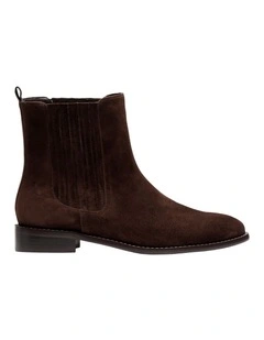 Lola Ankle Boot in Chocolate