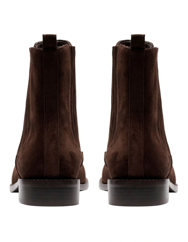 Lola Ankle Boot in Chocolate image 4