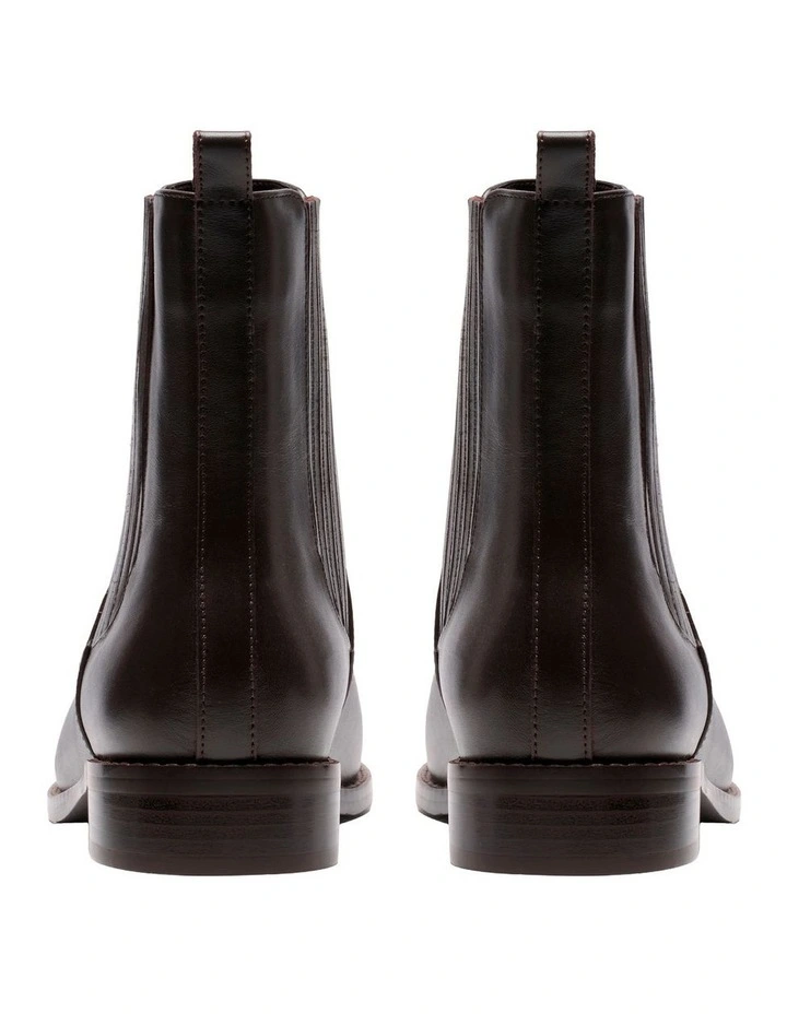 Lola Ankle Boot in Chocolate image 4