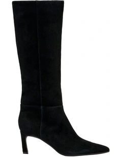 Leska Knee High Boot in Black