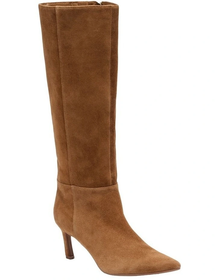 Leska Knee High Boot in Taupe image 2