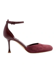 Popdat Pump in Maroon