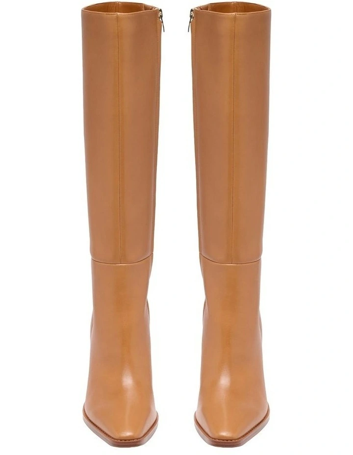 Zazz Knee High Boot in Tan image 3