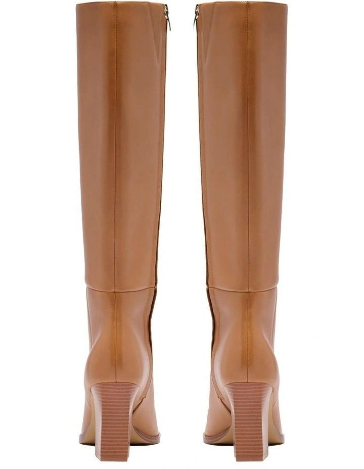 Zazz Knee High Boot in Tan image 4