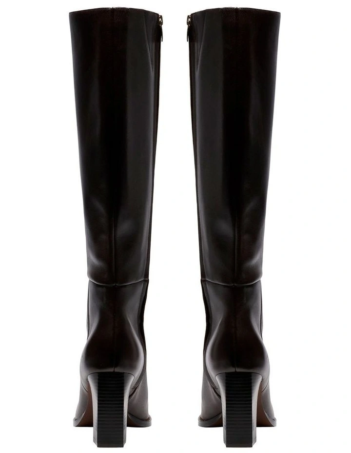 Zazz Knee High Boot in Dark Brown image 4