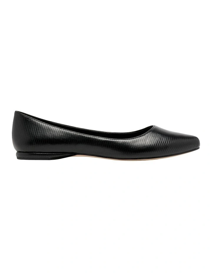Speakup Ballet Flat in Black image 1