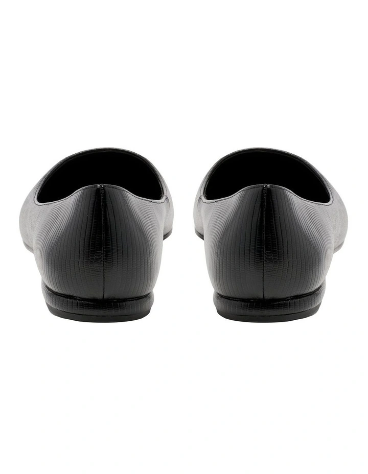 Speakup Ballet Flat in Black image 4