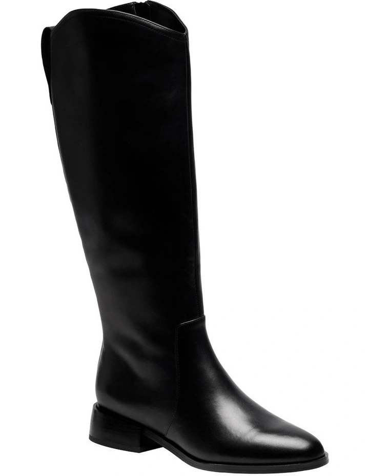 Eden Knee High Boot in Black image 2