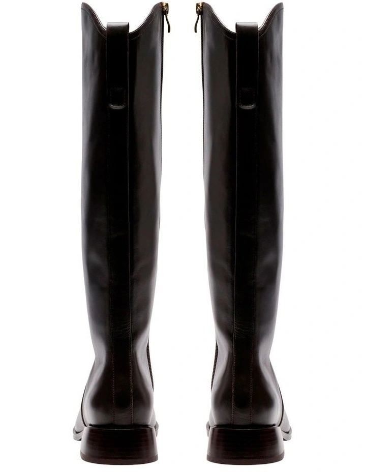 Eden Knee High Boot in Chocolate image 4