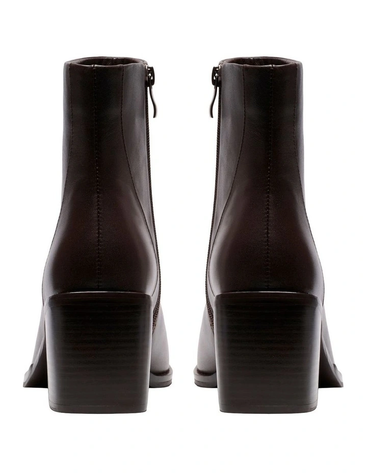 Clara Ankle Boot in Chocolate image 4