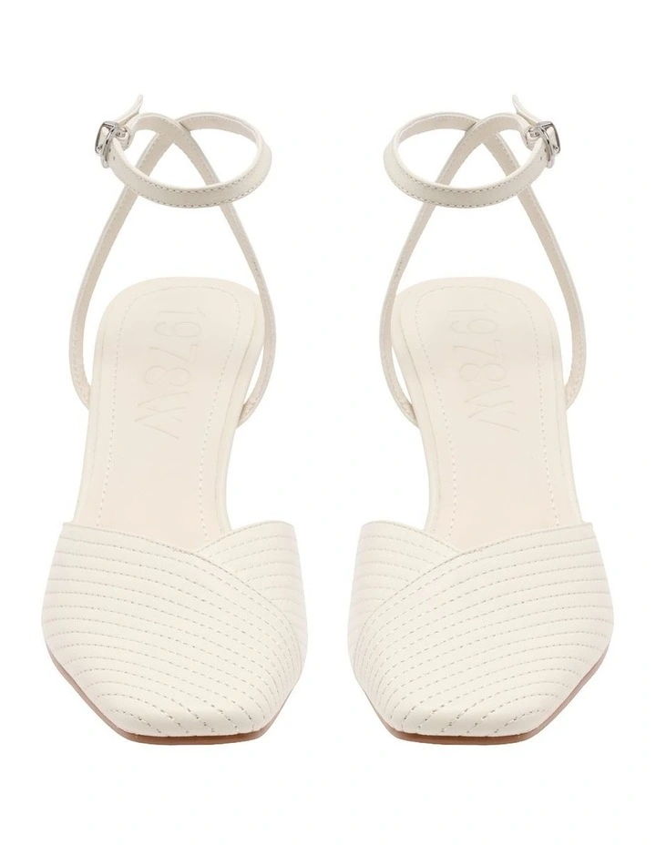 Nora Pump in Cream image 3