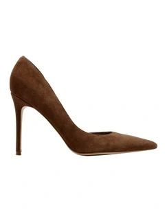 Folowe Pump in Dark Brown