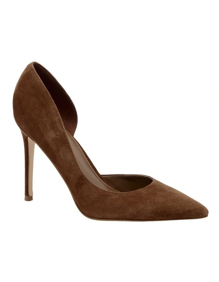 Folowe Pump in Dark Brown image 2