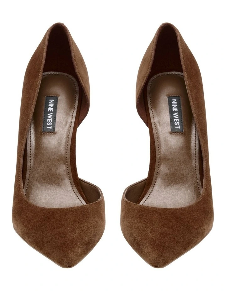 Folowe Pump in Dark Brown image 3