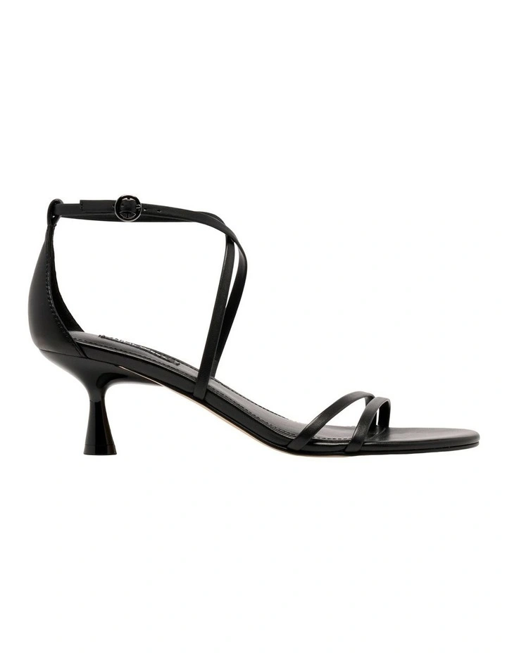Jetien Heeled Sandal in Black image 1