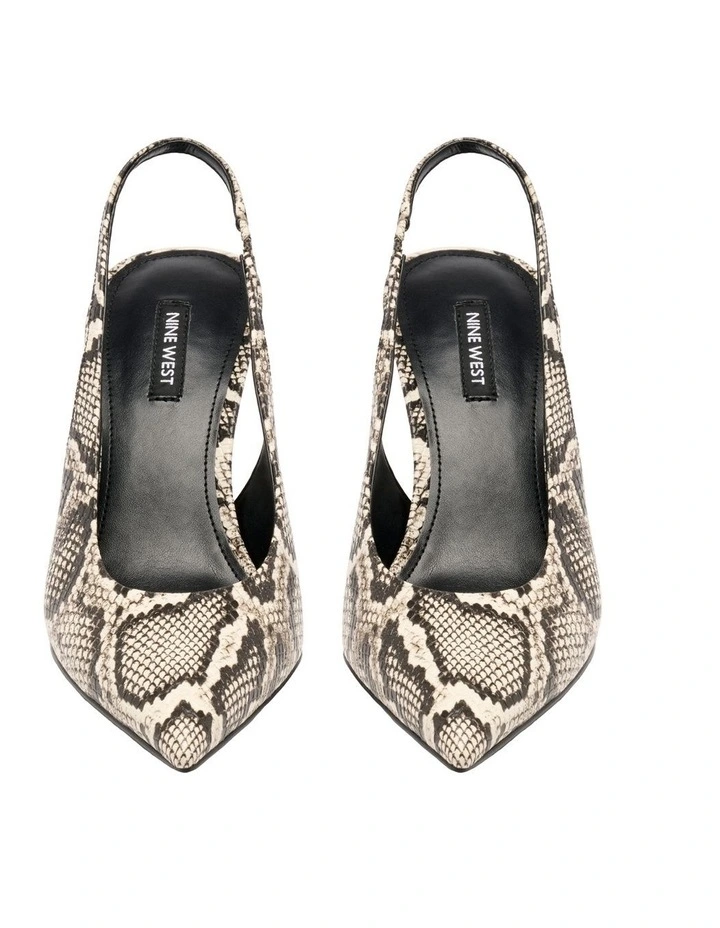 Palomma Slingback Pump in Snake image 3