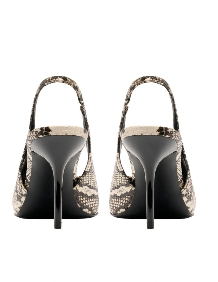 Palomma Slingback Pump in Snake image 4
