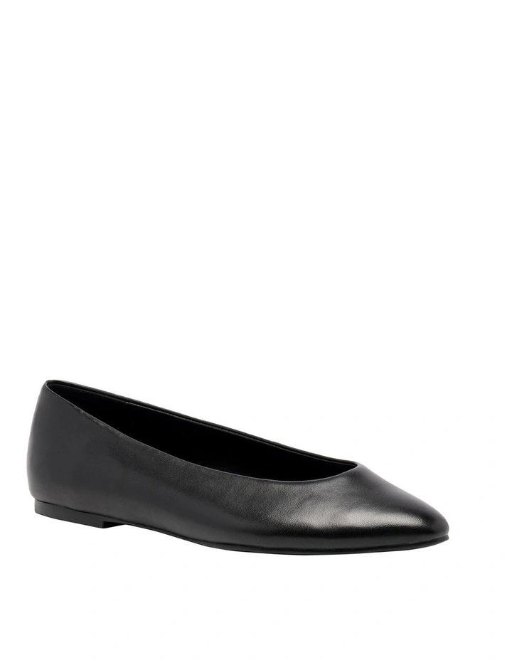 Valore Ballet Flat in Black image 2