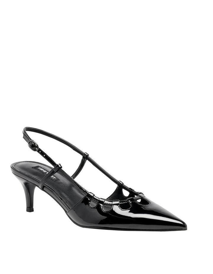 Clora Pump in Black image 2