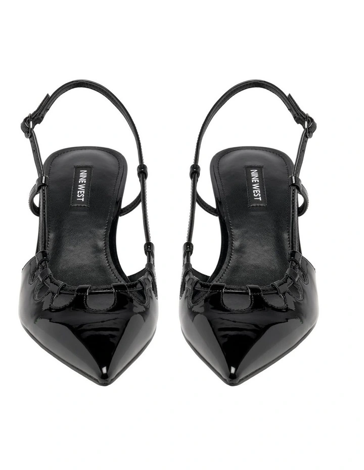 Clora Pump in Black image 3