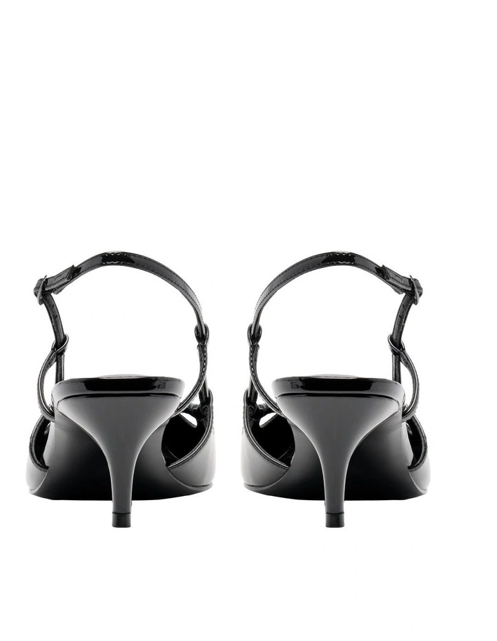 Clora Pump in Black image 4