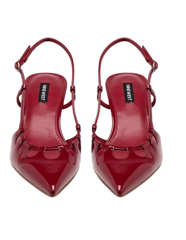 Clora Pump in Red image 3