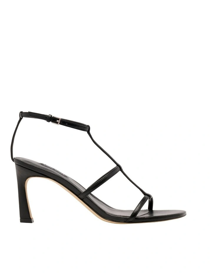 Pinila Heeled Sandal in Black image 1