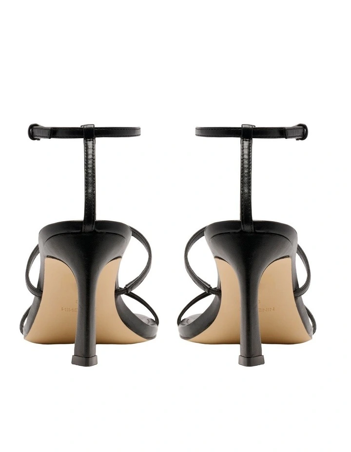 Pinila Heeled Sandal in Black image 4