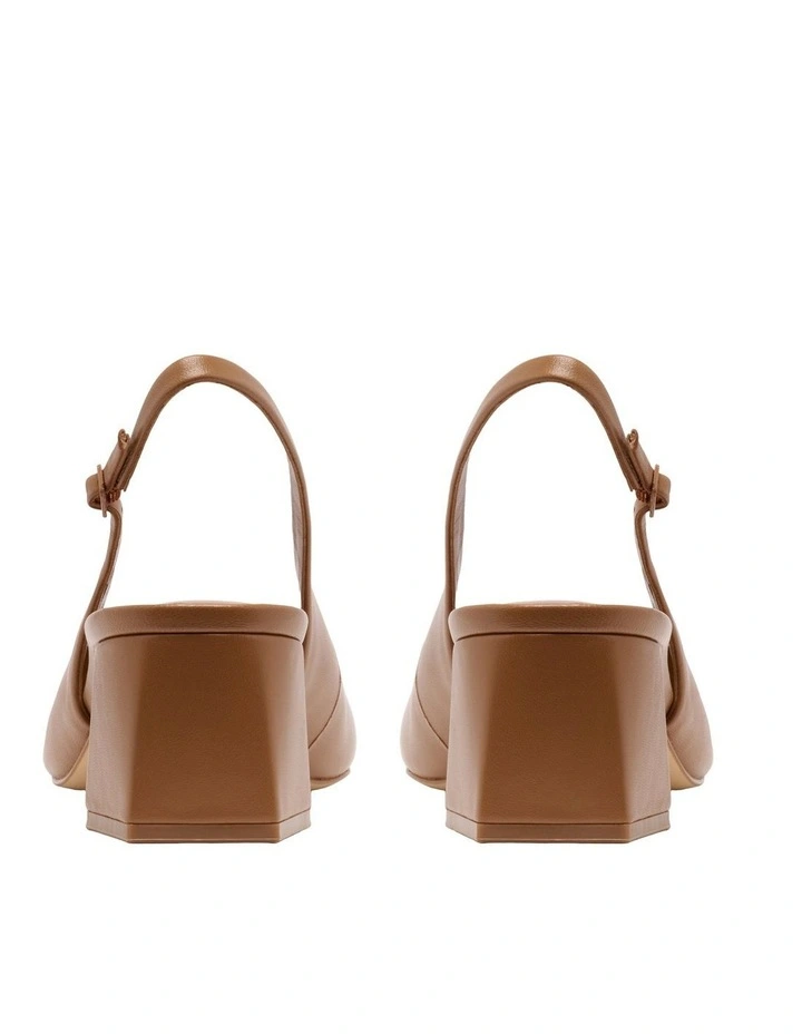 Sebba Pump in Tan image 4