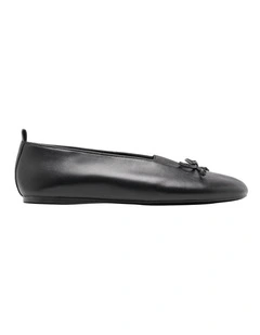 Smooch Ballet Flat in Black