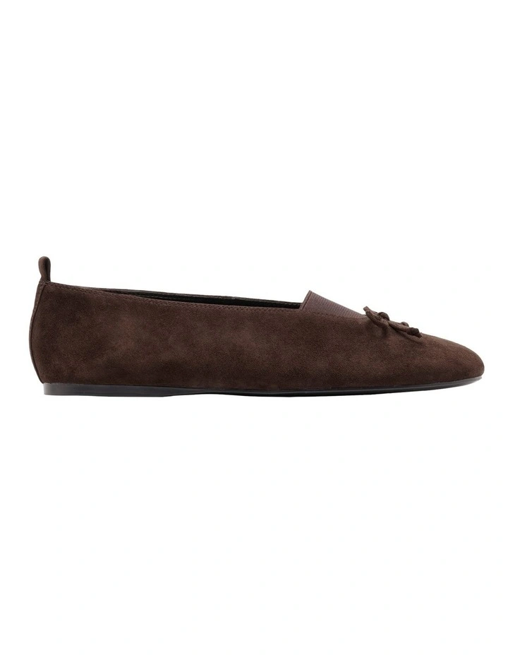 Smooch Ballet Flat in Brown image 1
