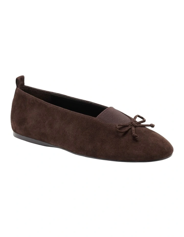 Smooch Ballet Flat in Brown image 2