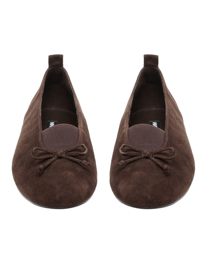 Smooch Ballet Flat in Brown image 3