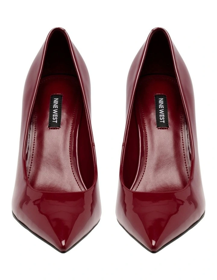 Princesa Pump in Wine image 3